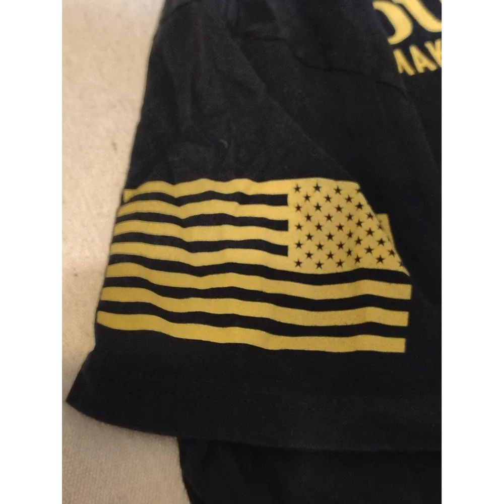 Grunt Style Bourbon Makes It Better Graphic T Shirt Black Gold Mens Size Large 4 - Picture 5 of 9